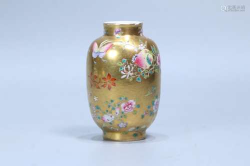 A Famille Rose Vase