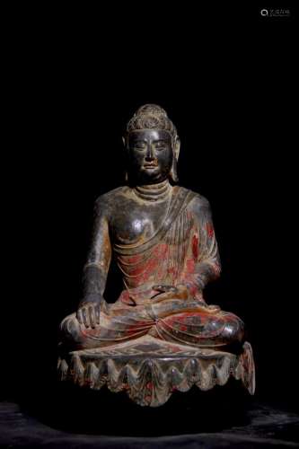 A Tang Cai Buddha Statue