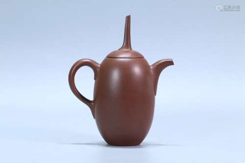 A Zisha Teapot With Hanmeilin Mark