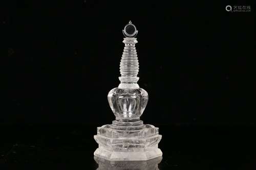 A Crystal Stupa