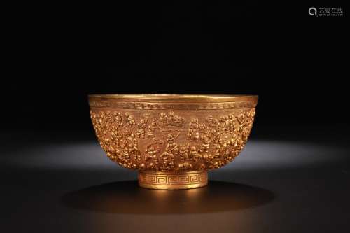 Gilt Bronze Bowl