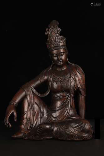 Agarwood Guanyin Statue