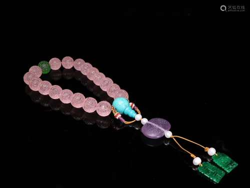 Colored Glazed Bracelet