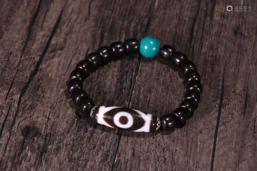 Two-Eye Dzi Bracelet