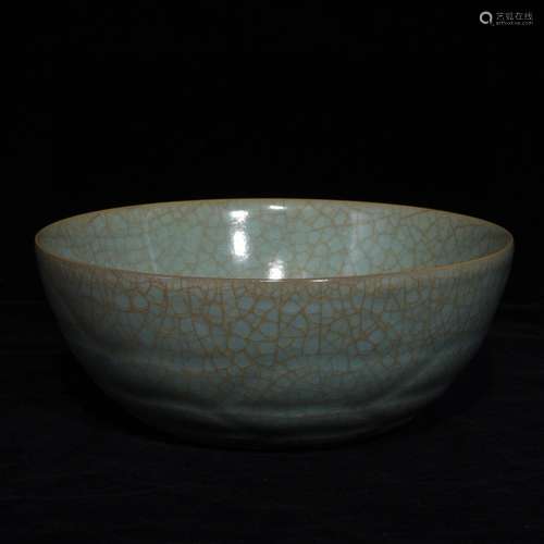 Ru Kiln Ice Crack Pattern Bowl