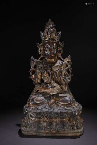 Bronze Guanyin Statue