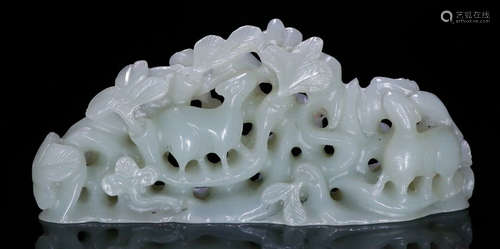 A HETIAN JADE LANDSCAPE PENDANT