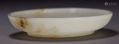 A HETIAN JADE PLATE