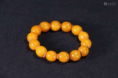 An Amber Bracelet