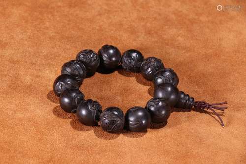 An Agarwood Bracelet