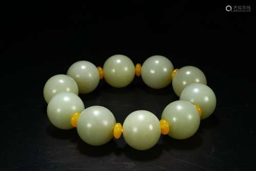 A Hetian Jade Bracelet