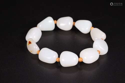 A Hetian Jade Bracelet