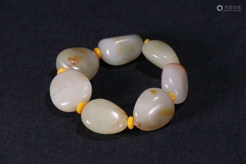 A Hetian Jade Bracelet