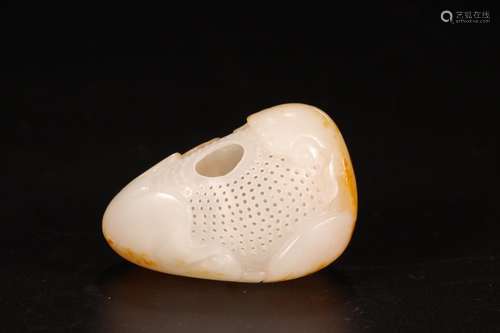 A Hetian Jade Censer Ornament