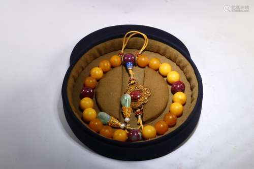 An Amber Bracelet