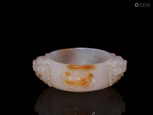 An Agate Brush Washer