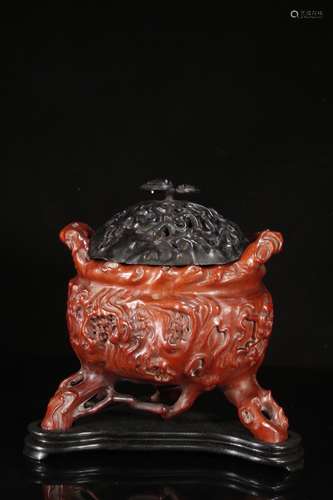 A Boxwood Censer