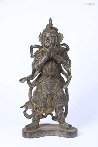 A Bronze Buddha Statue