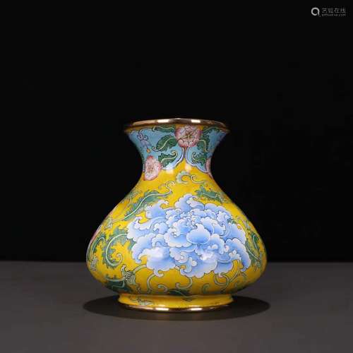 A Cloisonne Vase