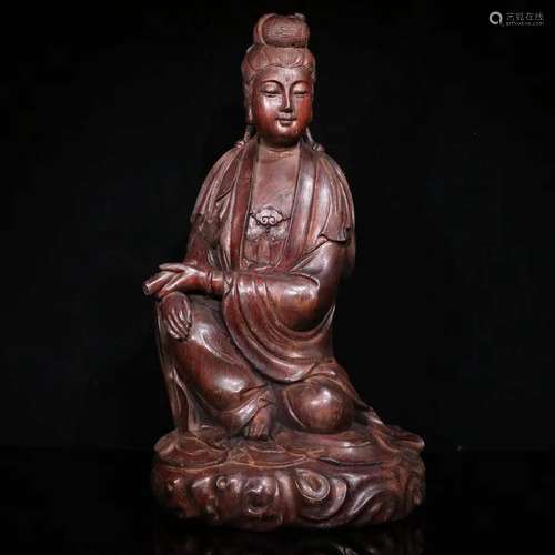 An Agarwood Guanyin Ornaments