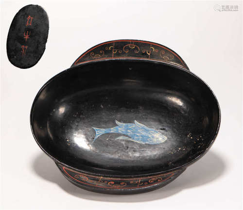 Lacquerware Ear Cup from Han漢代漆器耳杯