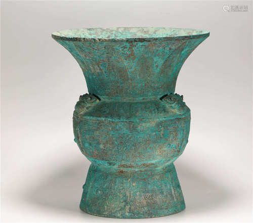 Bronze Vessel from ShangZhou商周時期青銅尊