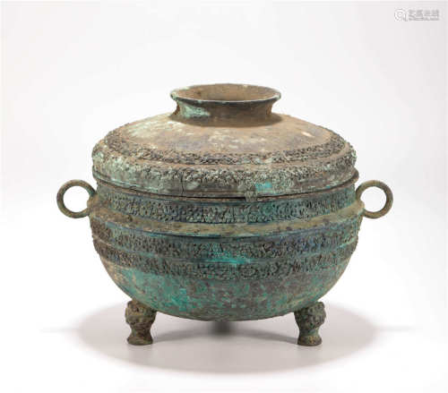 Copper Censer from Zhan战国青铜炉