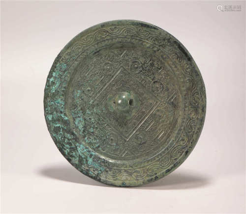 Bronze Mirror from Zhan战国青铜镜