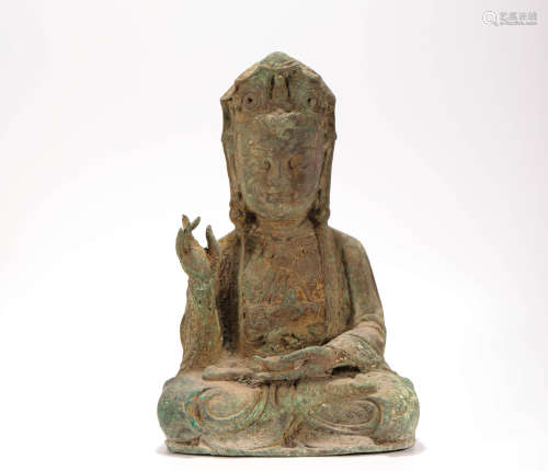 Bronze Buddha Statue from Tang唐代青铜佛像