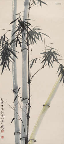 Liu Dabu (1913-1995) Two paintings of Bamboo