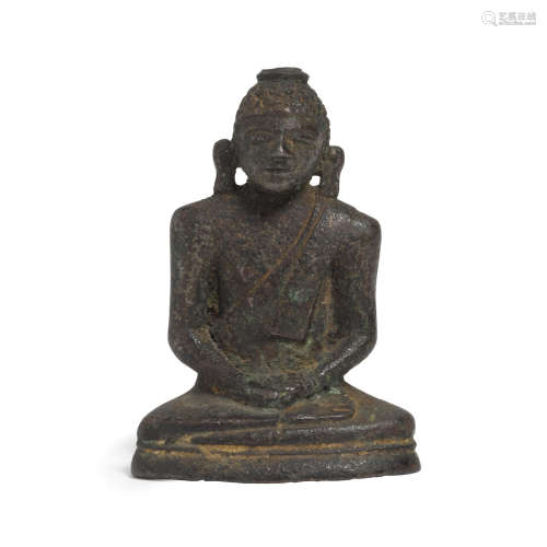 A small bronze figure, polonnaruwa period (Sri Lanka) Polonaruwa period, Sri Lanka, 11th-early 14th century