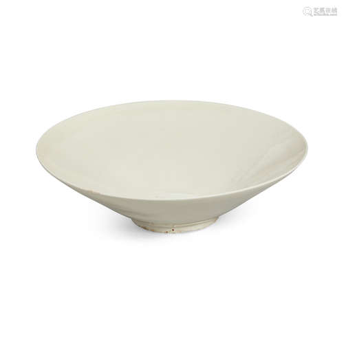 A white glazed Xing Ware conical bowl Song/Jin dynasties, 11th/12th century