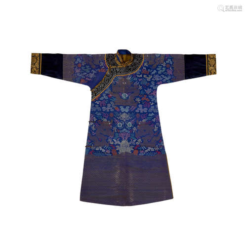 A brocade-woven dragon robe Republic period