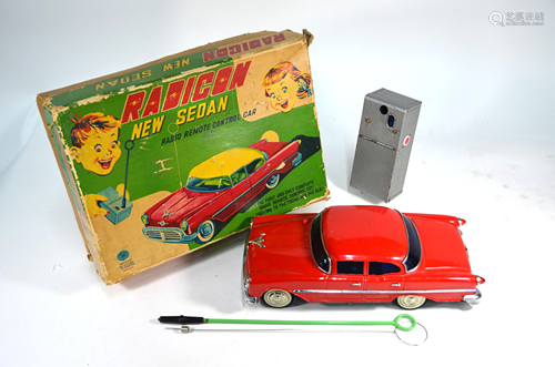 A 1950s Japanese Masuda (Modern Toys) Radicon New Sedan