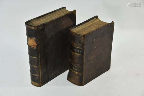 A Victorian leather-bound Cobbin's Domestic Bible