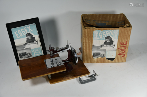 An Essex Miniature sewing machine