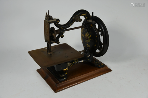 A Victorian Franklin Co patent sewing machine