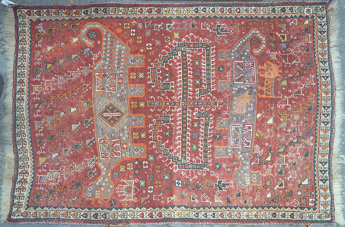 A Persian Qashqai/Shiraz rug