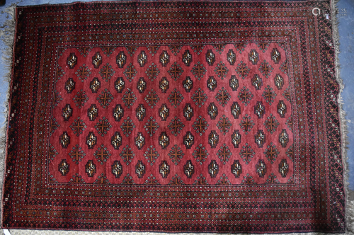 An old Afghan Beshir rug