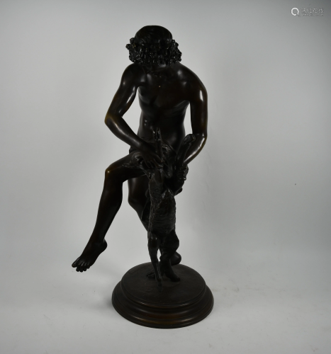 Raymond Barthelemy (1833-1902) - bronze sculpture