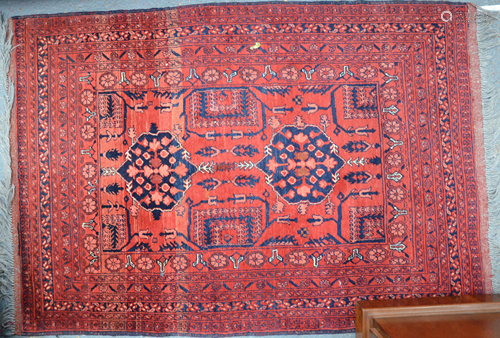 An old Afghan carpet