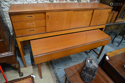 An un-marked G-Plan teak dining sideboard