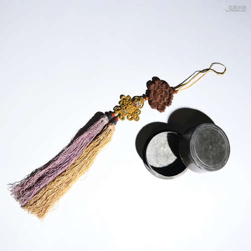 A Tassel Pendant with a Tin Box