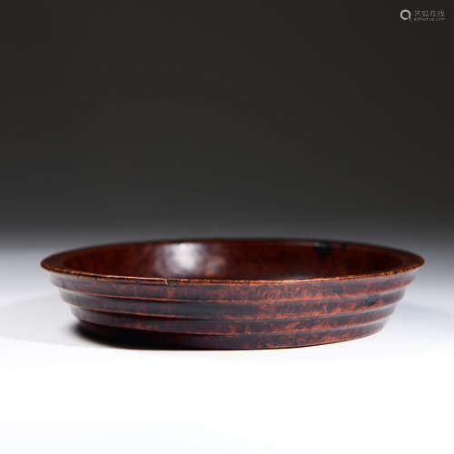 A Wood Incense Plate