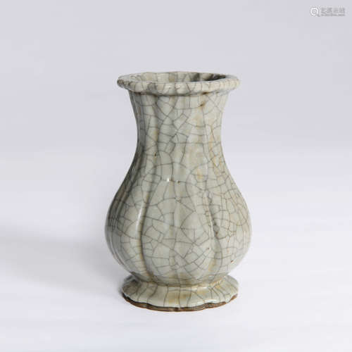 A Glazed Porcelain Vase