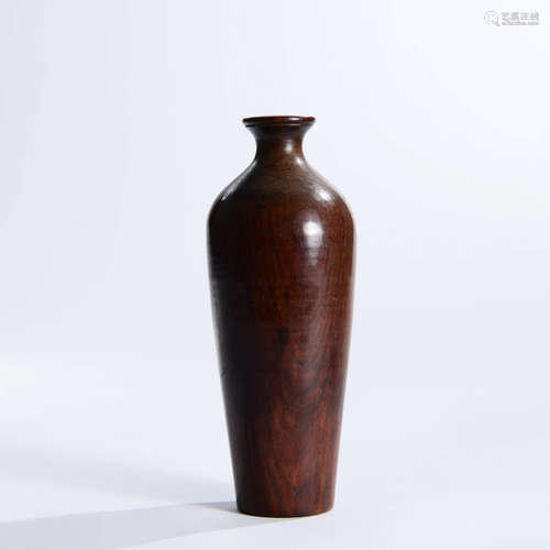 A Rosewood Flower Holder