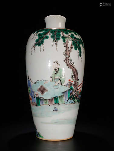 CHINESE FAMILLE ROSE VASE