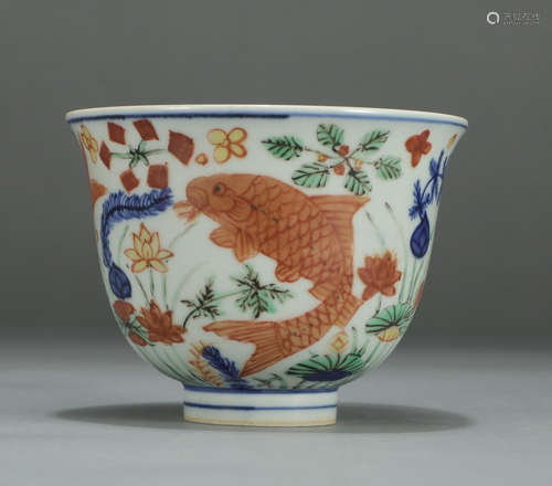 JIAJING MARK, CHINESE WUCAI CUP