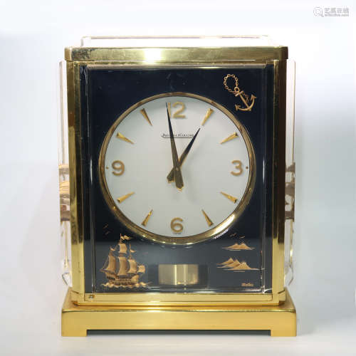 Jaeger LeCoultre  1960s Marina Table Clock Air Clock