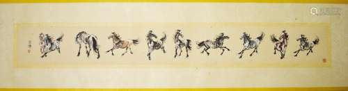 Chinese Painting of Horses, XU BEIHONG